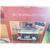 Image 2 : 4.2 QUART OVAL CHAFING DISH