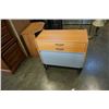 Image 1 : ROLLING IKEA CUPBOARD W/ ROLL UP DOOR