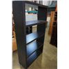Image 1 : ESPRESSO BOOKSHELF OVER 6 FOOT TALL