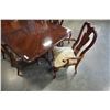 Image 2 : AMERICAN DREW DOUBLE TABLE W/ 2 LEAVES AND 8 CHAIRS