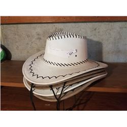 5 NEW COWBOY HATS
