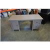 Image 1 : PINE DOUBLE PEDESTAL DESK