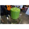 Image 2 : ROUND GREEN OTTOMAN