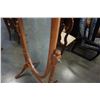 Image 2 : WALNUT CHEVAL DRESSING MIRROR