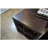 Image 4 : 2 BROWN AND BLACK CUBICAL SHELVES
