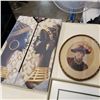 Image 2 : ANTIQUE OVAL PICTURE AND OTHER WALL ART