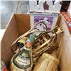 Image 2 : BUTLER FIGURE, WINE BOARD, AND DECOR