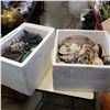 Image 1 : 2 BOXES OF CERAMIC FIGURES, ANIMALS, ETC