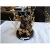 Image 1 : VINTAGE CARVED CORK BUTTERFLY DISPLAY