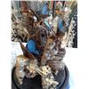 Image 2 : VINTAGE CARVED CORK BUTTERFLY DISPLAY