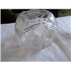 Image 2 : ART GLASS VASE AND CUT CRYSTAL BOWL