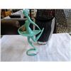 Image 1 : ART GLASS VASE AND BALLERINA FIGURE