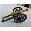 Image 2 : VINTAGE BRASS AND CAST CANNON, AND BRASS BOUND BOX