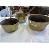 Image 2 : 3 COPPER SMELTING POTS