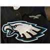 Image 2 : 2 NEW PHILADELPHIA EAGLES TOPS AND JUMBO JACKET PATCH - RETAIL $160