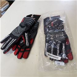 2 PAIRS OF NEW BDG DRILLER OIL AND ABRASIVE RESISTANT LEATHER WORK GLOVES