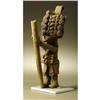 Image 1 : Veracruz Ceramic Standing Figure Grasping Pole 