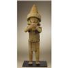 Image 1 : Veracruz Ceramic Standing Male Figure in Conical 