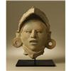 Image 1 : Veracruz Ceramic Head of Eagle Warrior 