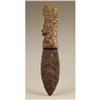 Image 2 : Aztec-Mixtec Knife with Carved Wood Handle 