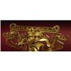 Image 3 : Coclé/Azuero Gold Pendant 2-Headed Snake Biting 