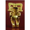 Image 2 : Chiriquí Gold Man with Rattles,Serrated Headdres 