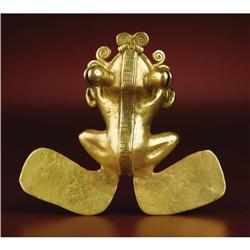 Diquís, Veraguas, or Chiriquí Gold Frog Pendant 