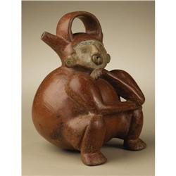 Calima Ceramic Effigy Vessel 