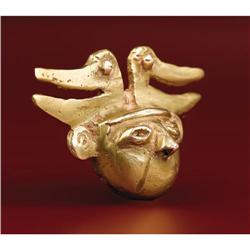 Sinú Gold Head-form Bell 