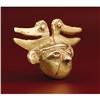 Image 1 : Sinú Gold Head-form Bell 
