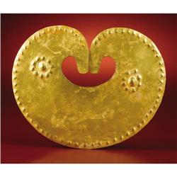 Sinú Heart-Shaped Gold Pectoral 