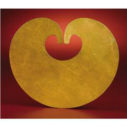 Sinú Heart-Shaped Gold Pectoral 