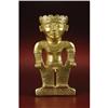 Image 1 : Quimbaya Gold Monumental Standing Figure 