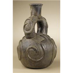 Chavín Ceramic Stirrup-spout Vessel 