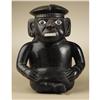 Image 1 : Moche Stirrup-spout CeramicVessel: Seated Figure 