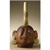 Image 1 : Moche Stirrup Spout Portrait Vessel 