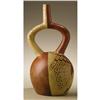 Image 1 : Moche Stirrup Spout Vessel with Eagle Warrior 