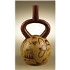 Image 1 : Moche Stirrup Spout Vessel with Warriors/Prison 