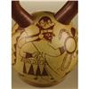 Image 5 : Moche Stirrup Spout Vessel with Warriors/Prison 