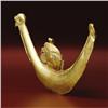 Image 4 : Moche Ceremonial Gold Tweezers with Human Head 