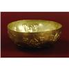 Image 1 : Moche Gold Small Bowl with Six Repoussé Lizards 