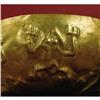 Image 3 : Moche Gold Small Bowl with Six Repoussé Lizards 