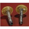 Image 2 : Sicán Pair of Gold and Silver Earspools 
