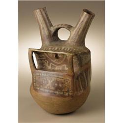 Peru Double-spout Bridge-handle Vessel 