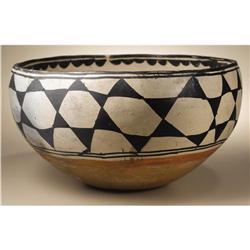 Santo Domingo Polychrome Dough Bowl 