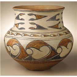 San Ildefonso Polychrome Pottery Jar Ana Montoya 