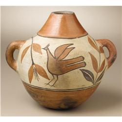 Zia Polychrome Pottery Vessel 