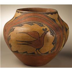 Zia Polychrome Pottery Jar 