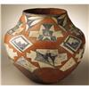 Image 2 : Acoma Polychrome Pottery Jar 