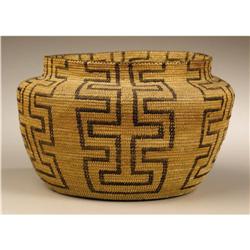 Pima Coiled Bottleneck Basket 